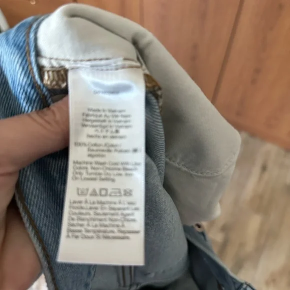 Madewell Low Slung Baggy Cuffed Jeans - Picture 5 of 6